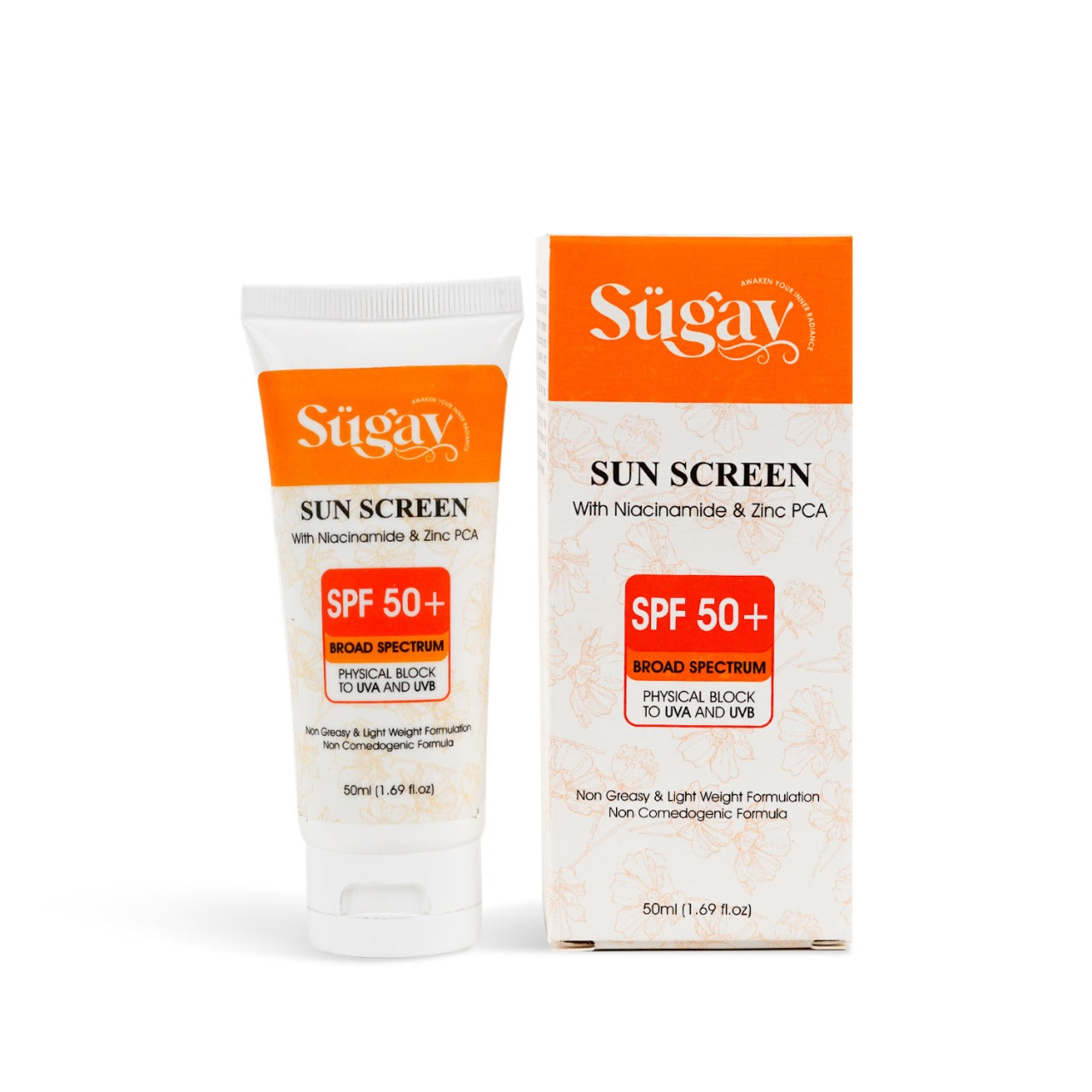 Sugav® Oil-Free Sunscreen with SPF 50